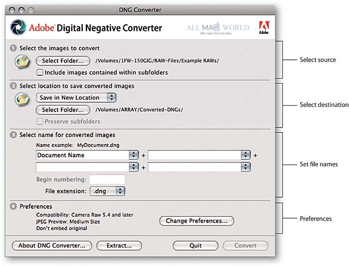 Adobe raw to dng converter